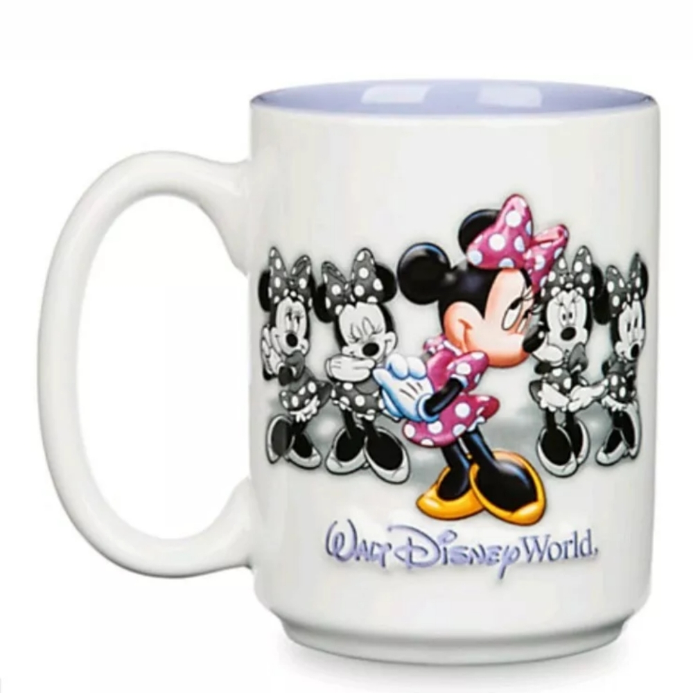 Disney Minnie Mouse Raised Print coffee tea Mug
